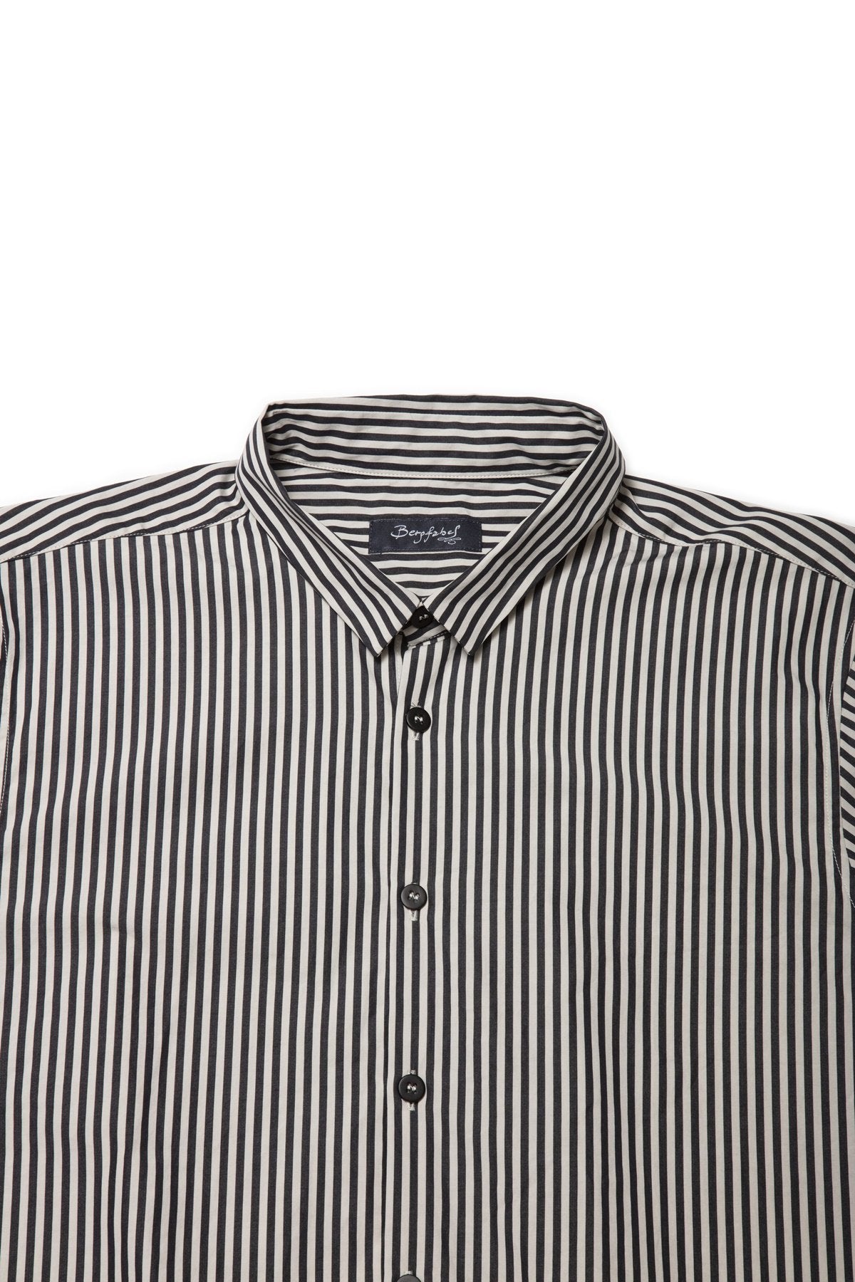 Bergfabel - large short tyrol shirt  K91 - BLACK STRIPE