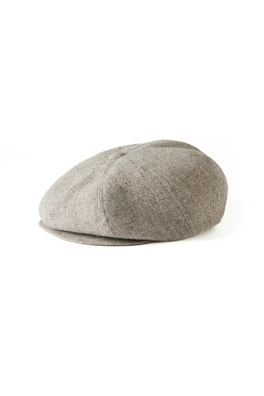 ○OLD JOE - FANCY WOOL PEAKED CAP - FANCY HERRINGBONE - 7 1/4(M)