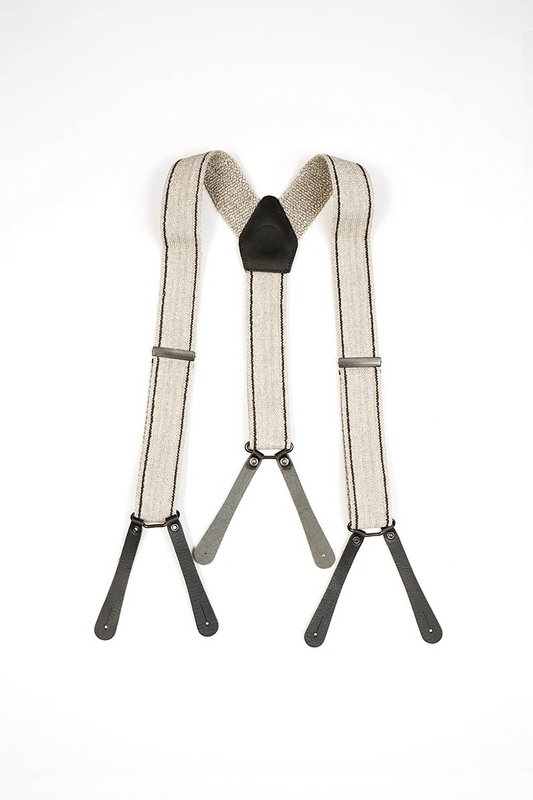 ◯ Nigel Cabourn - MASTER MASON SUSPENDER - IVORY