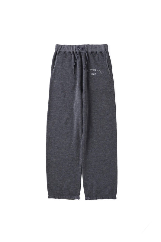 ○OLD JOE - GATHERED WAIST ATHLETIC TROUSER - MAGNETIC GREY