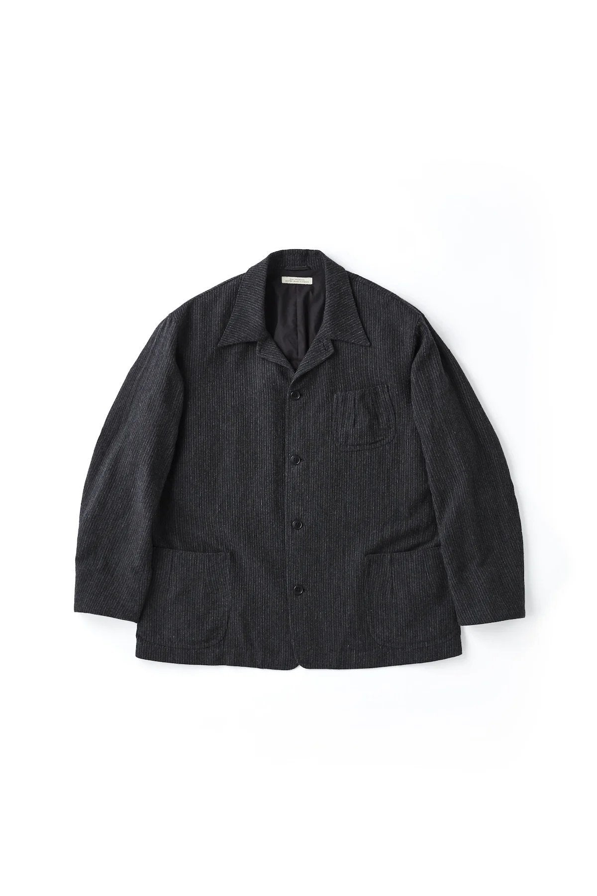 ○OLD JOE - PLEATED-POCKET NASSOW JACKET - PATTERN STRIPE