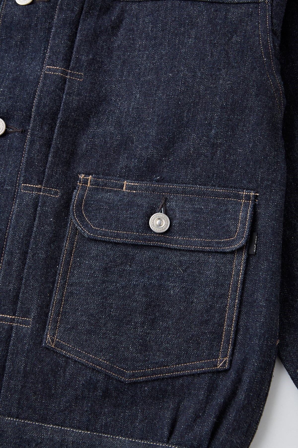 ○OLD JOE - LOWER FLAP POCKET JEAN JACKET - INDIGO