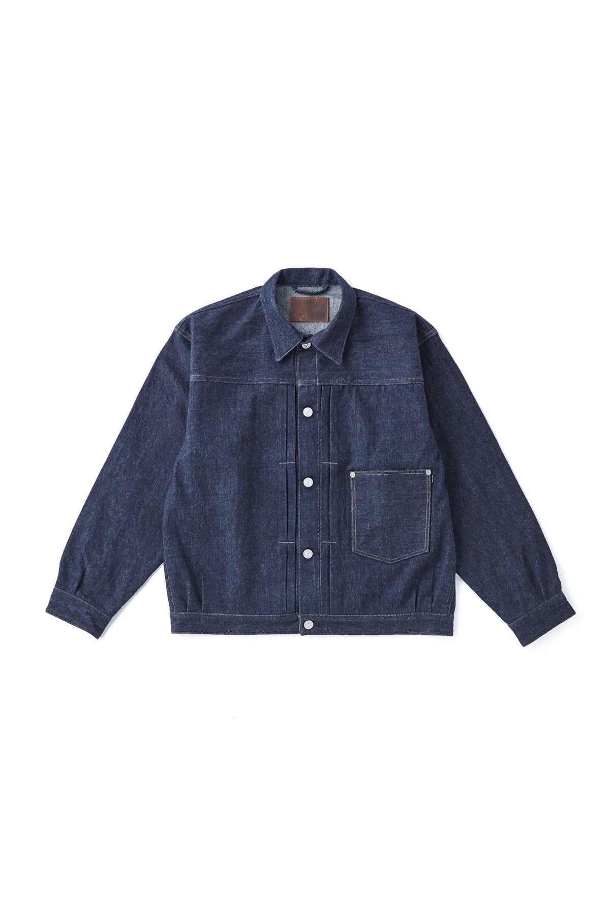 ○OLD JOE - RIVETED ONE POCKET JEAN JACKET - INDIGO