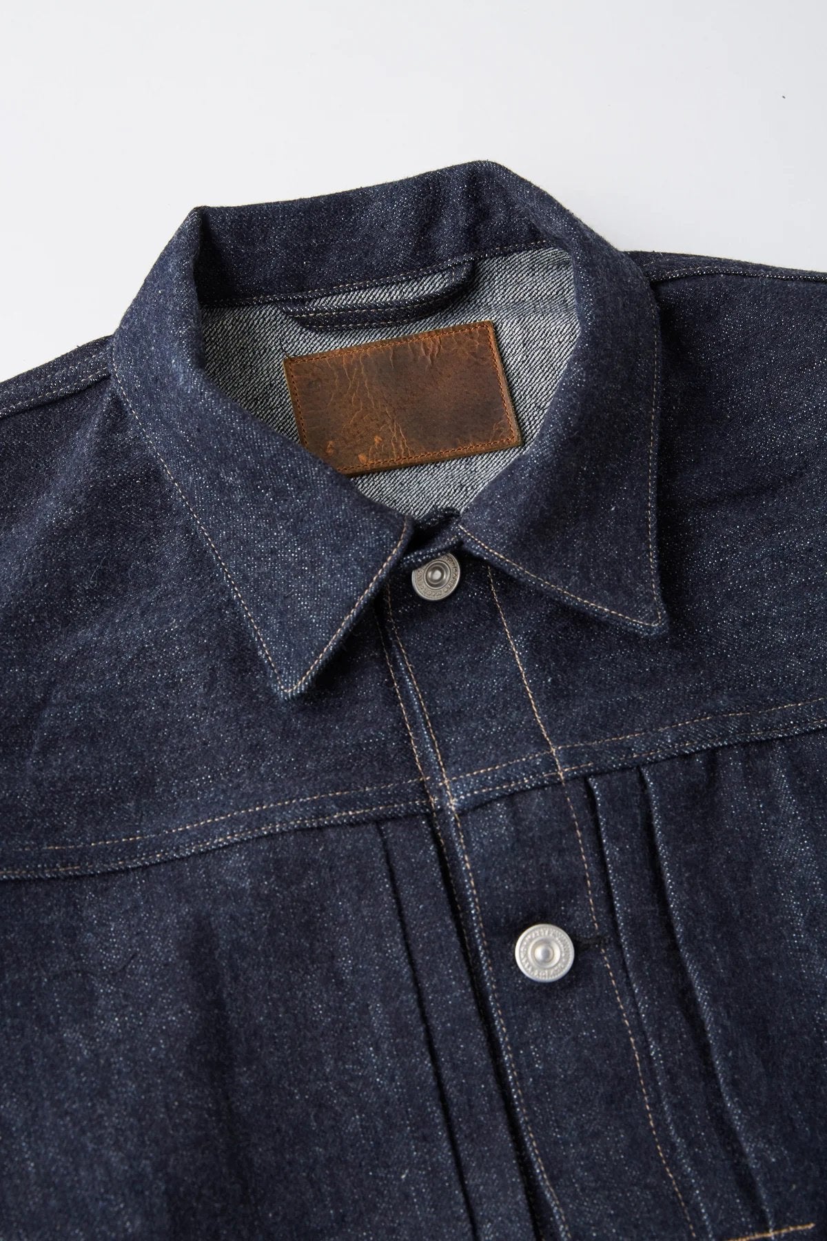 ○OLD JOE - RIVETED ONE POCKET JEAN JACKET - INDIGO