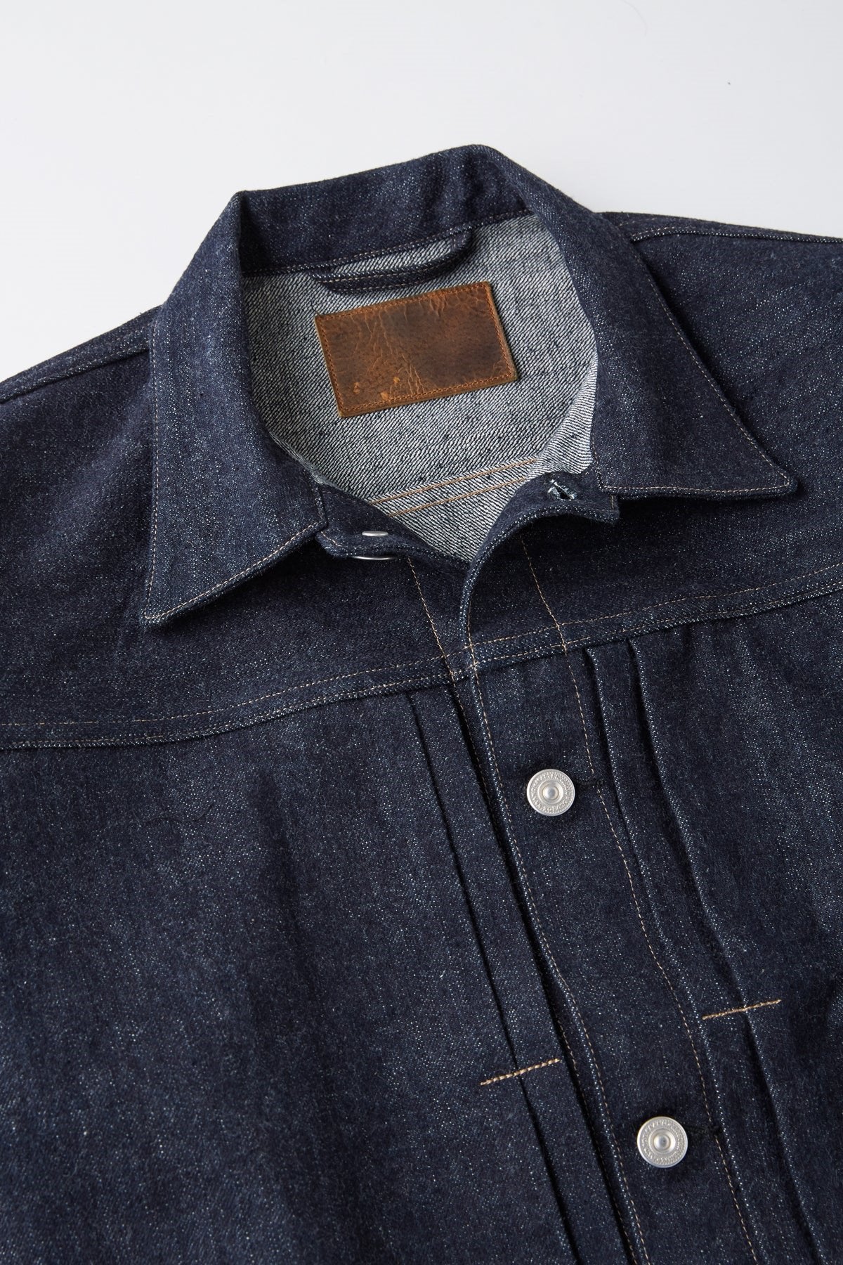 ○OLD JOE - RIVETED ONE POCKET JEAN JACKET - INDIGO