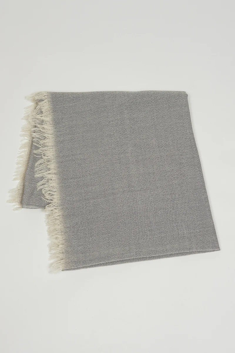 ◯ Nigel Cabourn - WOOL STOLE - GRAY