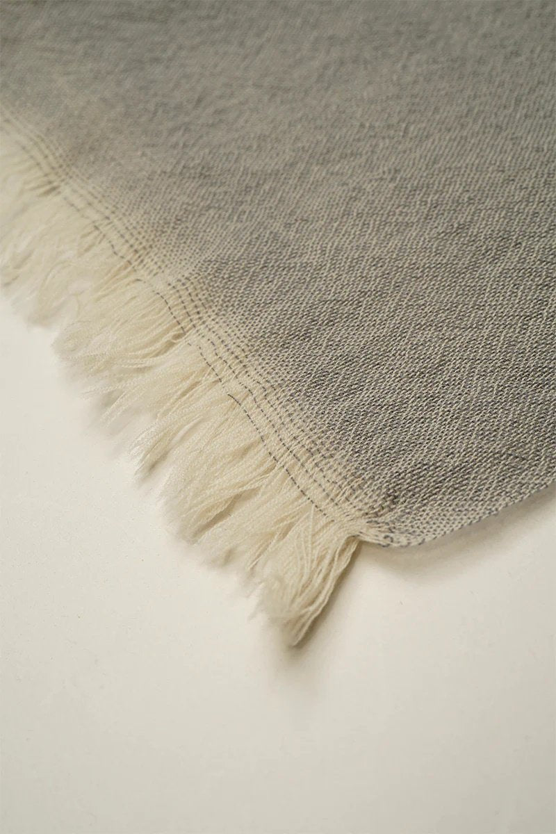 ◯ Nigel Cabourn - WOOL STOLE - GRAY