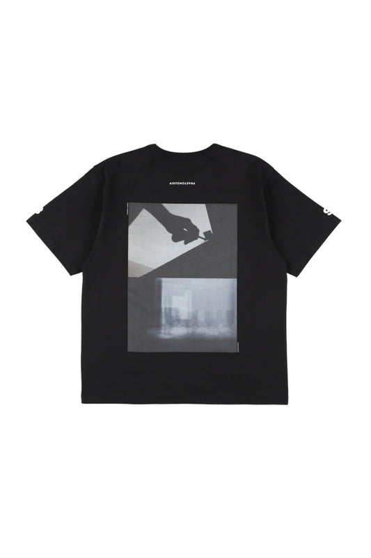 AISTON × PHAETON PHOTO TEE - BLACK