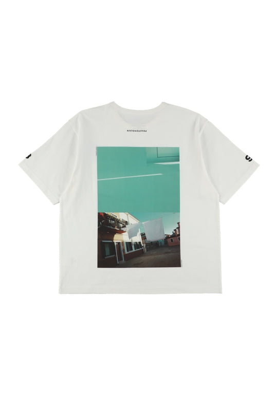 AISTON × PHAETON PHOTO TEE - WHITE