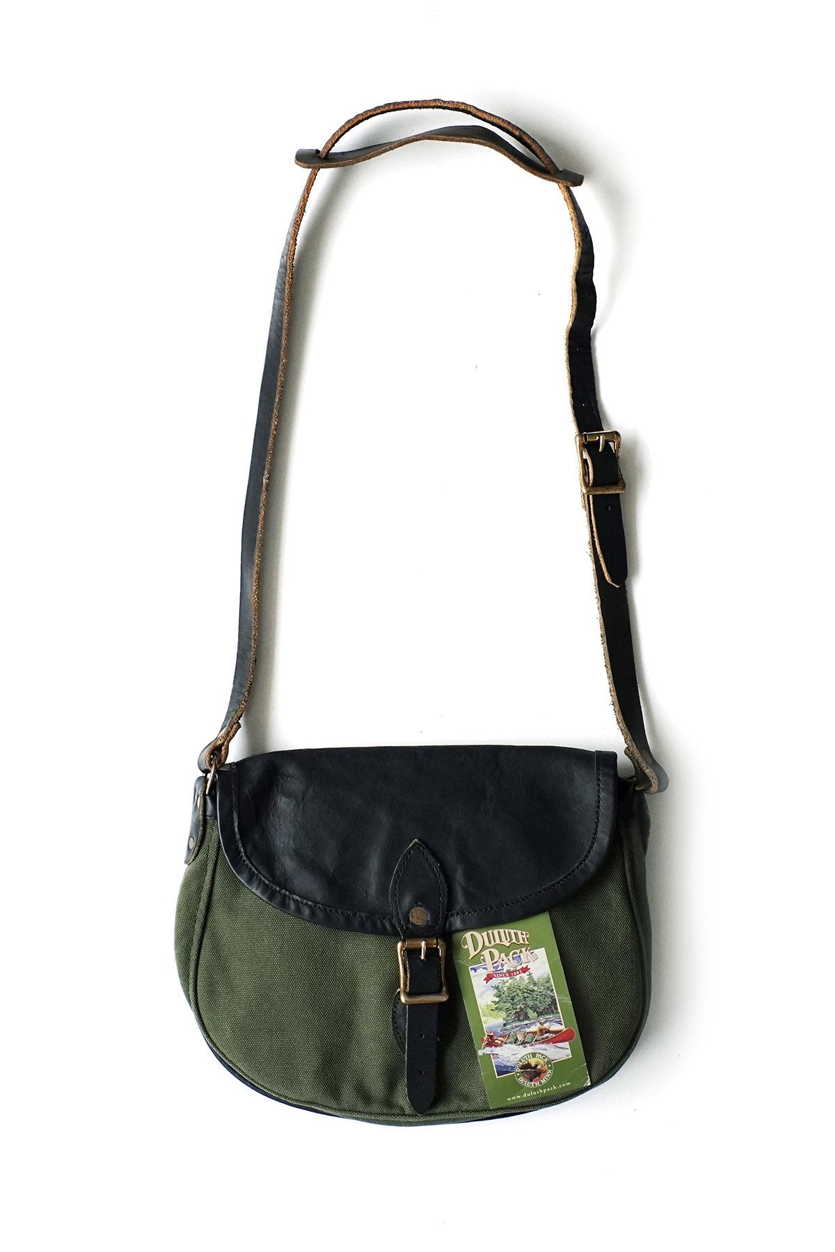 DULUTH PACK -SHELL BAG- OLIVE×BLACK(M) - WASH