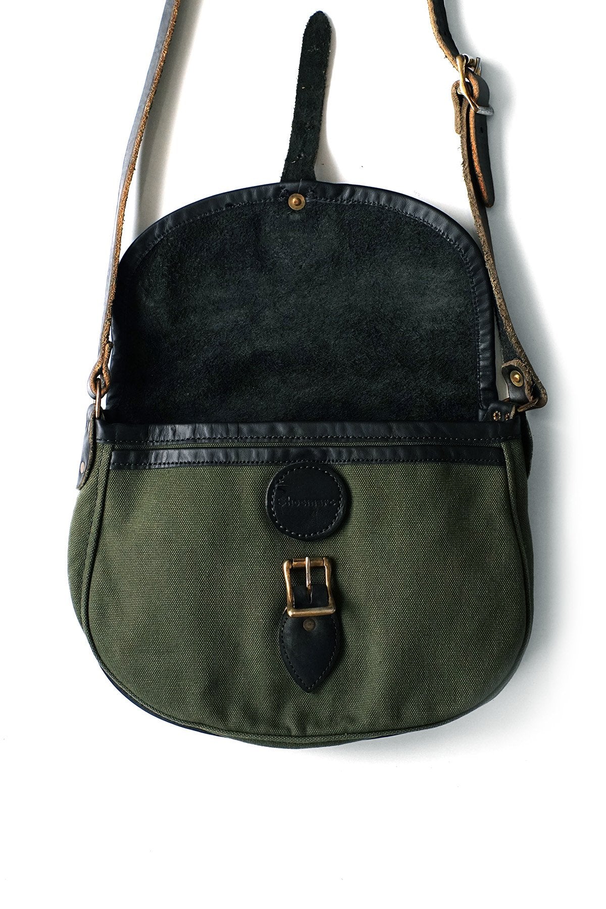 DULUTH PACK -SHELL BAG- OLIVE×BLACK(M) - WASH