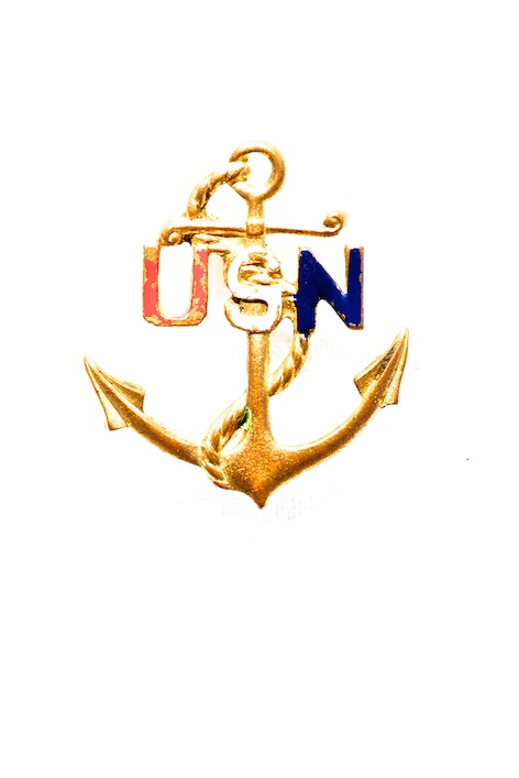 WW 1 US NAVY ANCHOR PIN - 021