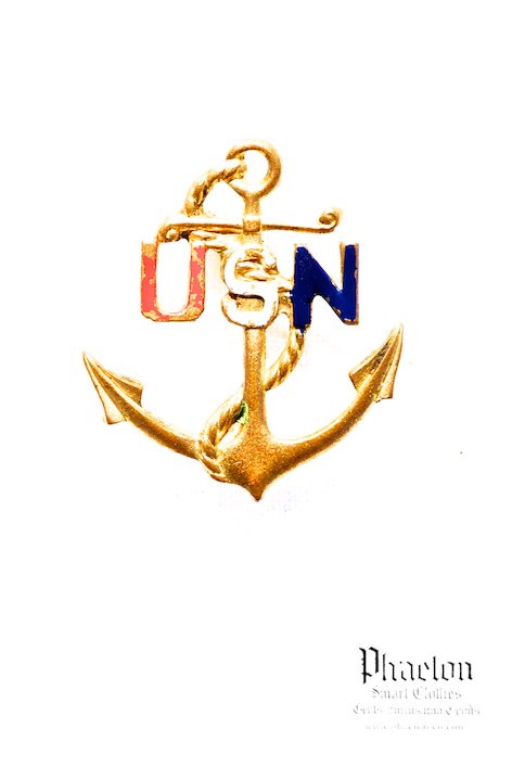 WW 1 US NAVY ANCHOR PIN - 021