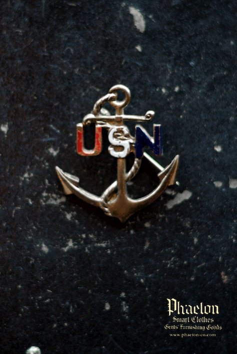 WW 1 US NAVY ANCHOR PIN - 021