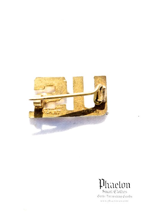 WW1 US ARMY "U.S." BRASS PIN - 005