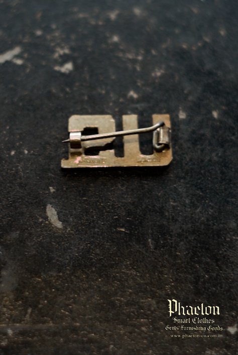 WW1 US ARMY "U.S." BRASS PIN - 005