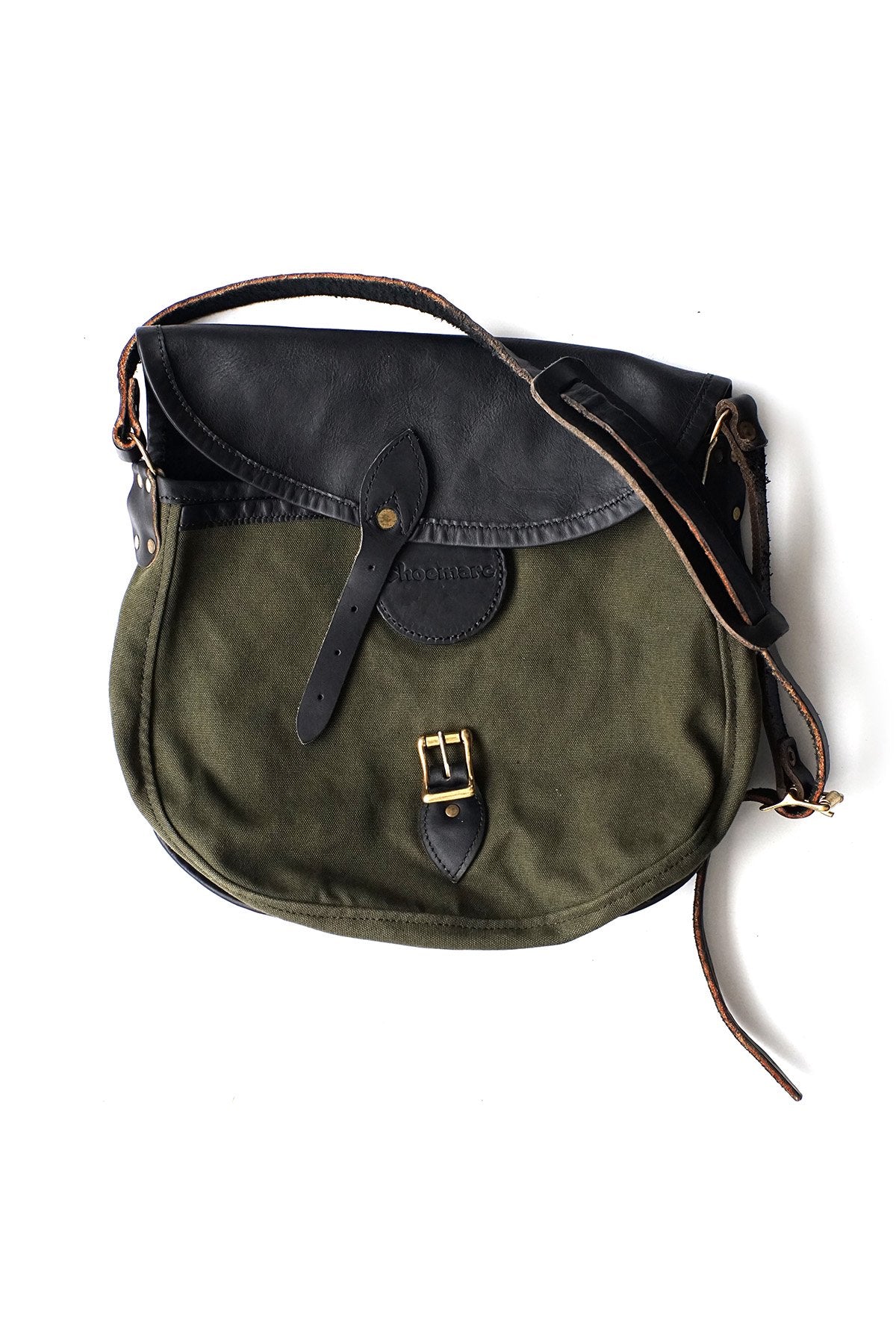 DULUTH PACK -SHELL BAG- OLIVE×BLACK(L) - WASH