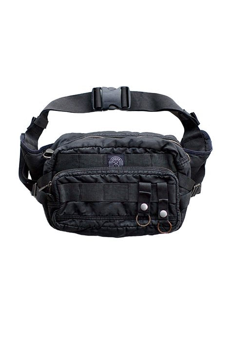 Porter Classic - SUPER NYLON WAIST BAG - BLACK