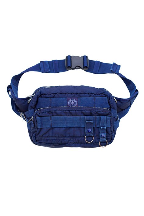 Porter Classic - SUPER NYLON WAIST BAG - INDIGO BLUE