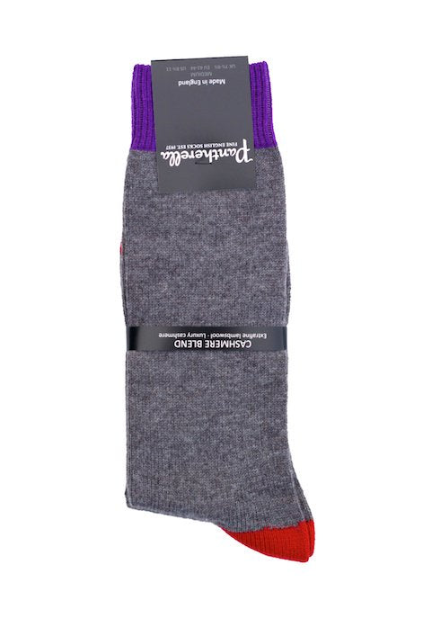 Pantherella - SOCKS 573002 - GRAY MELANGE