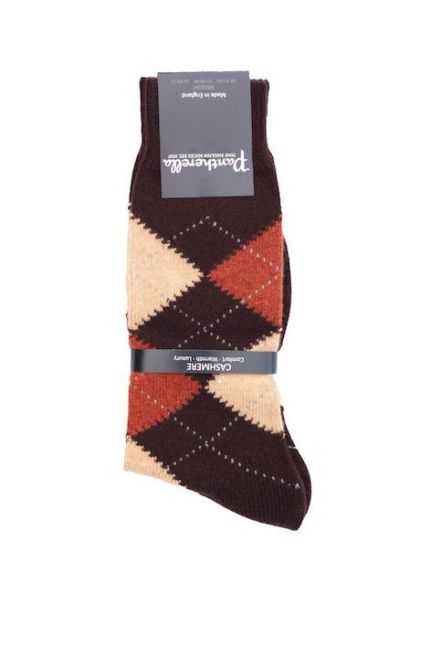 Pantherella - SOCKS 52100 - DK CHOCOLATE