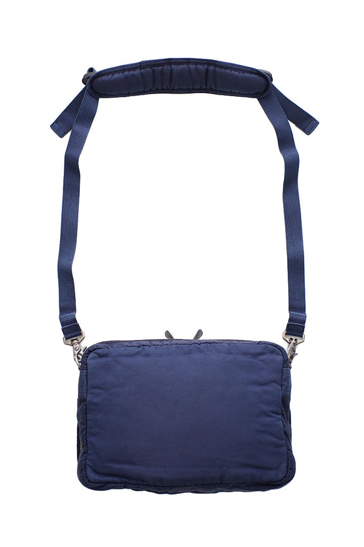 Porter Classic - SUPER NYLON SHOULDER BAG (M) - INDIGO BLUE