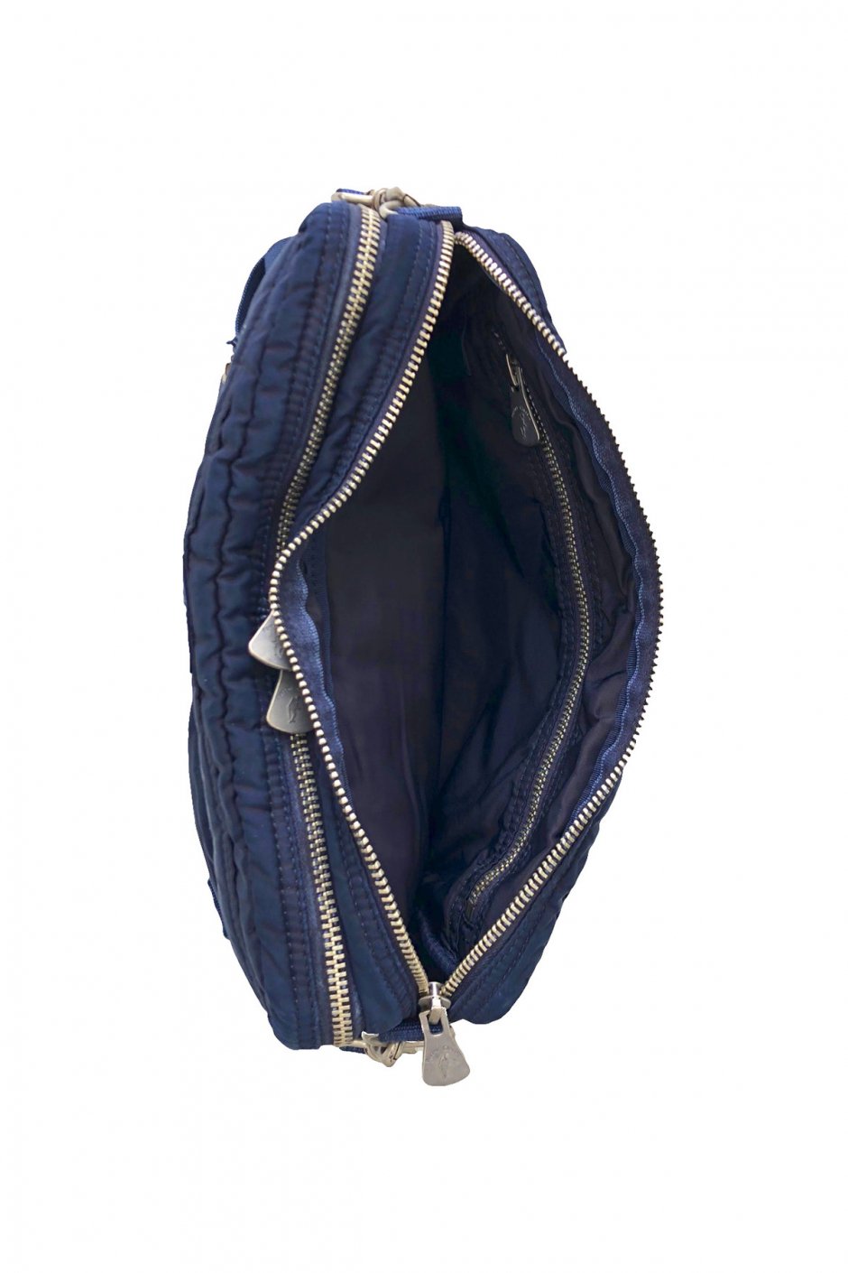 Porter Classic - SUPER NYLON SHOULDER BAG (M) - INDIGO BLUE