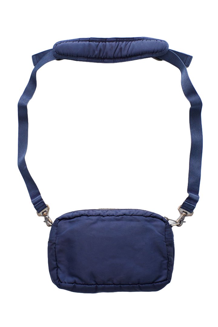 Porter Classic - SUPER NYLON SHOULDER BAG (S) - INDIGO BLUE