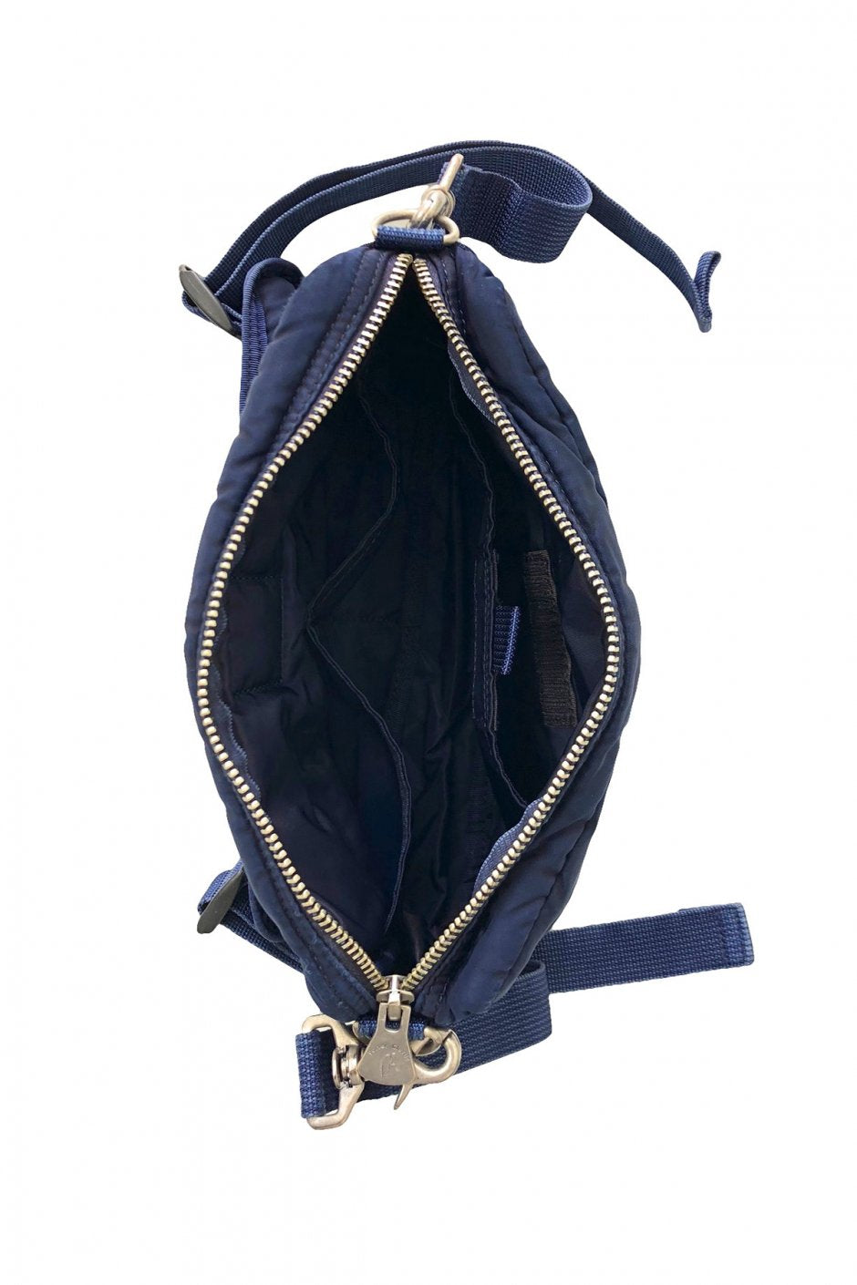 Porter Classic - SUPER NYLON SHOULDER BAG (S) - INDIGO BLUE