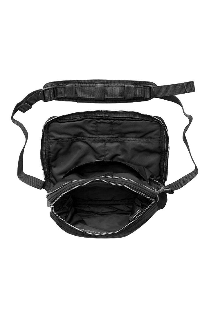 Porter Classic - SUPER NYLON SHOULDER BAG (M) - BLACK