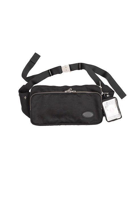 KICHIZO by Porter Classic - TRUMP WAIST BAG - BLACK