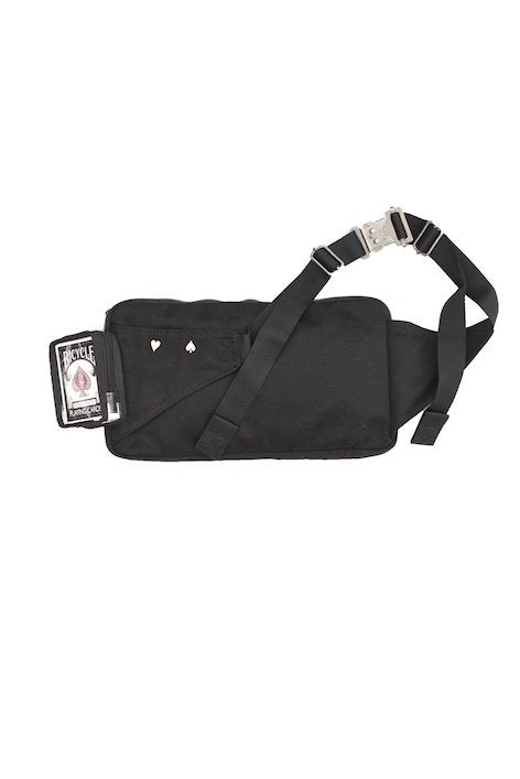 KICHIZO by Porter Classic - TRUMP WAIST BAG - BLACK