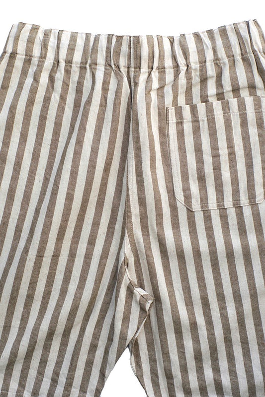 Nigel Cabourn - STRIPE SHORT - KHAKI