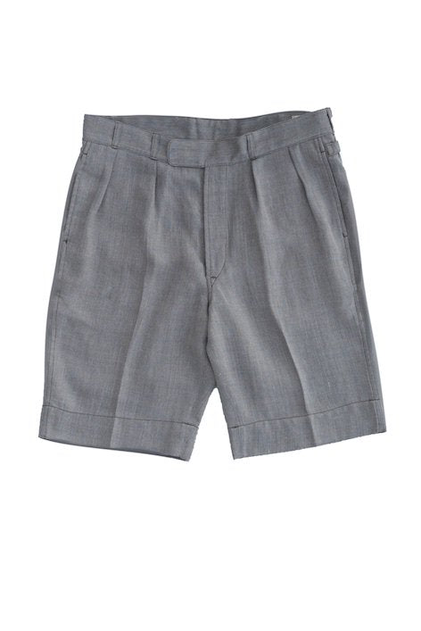 OLD JOE - GURKHA SHORTS - BROWN HERRINGBONE