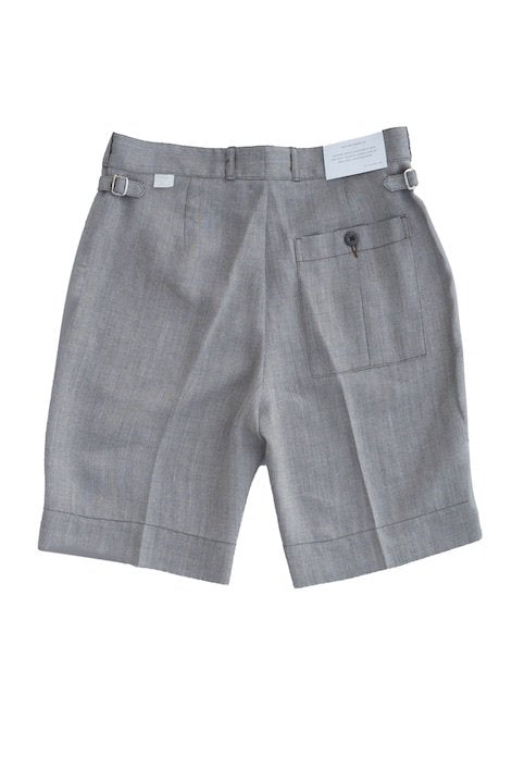 OLD JOE - GURKHA SHORTS - BROWN HERRINGBONE