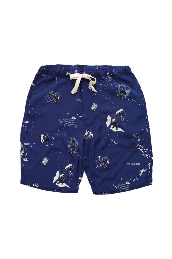 Porter Classic ★★★ - ALOHA SHORTS NAVY - GINZA & KANAZAWA LIMITED EDITION