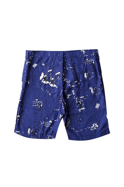 Porter Classic ★★★ - ALOHA SHORTS NAVY - GINZA & KANAZAWA LIMITED EDITION