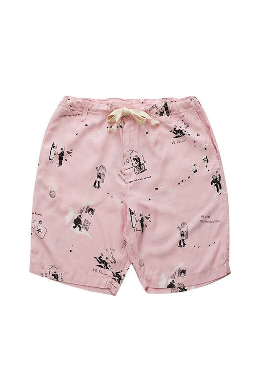 Porter Classic - ALOHA SHORTS - PINK