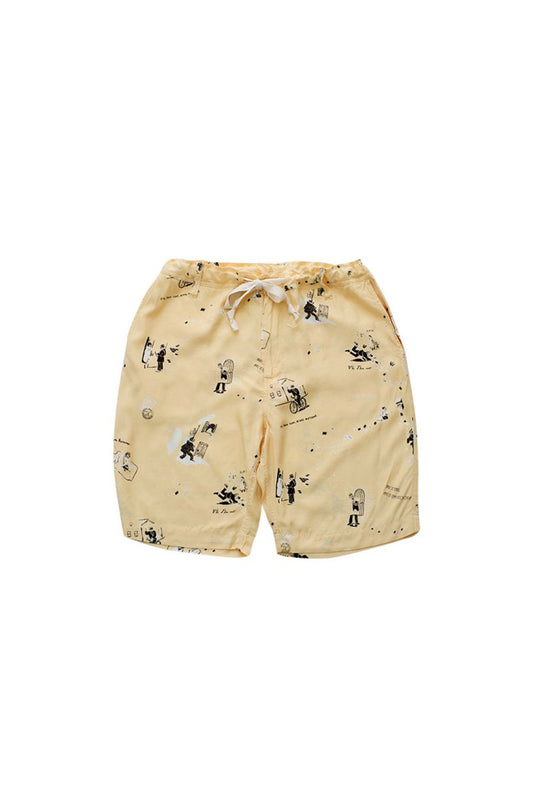 Porter Classic - ALOHA SHORTS - YELLOW