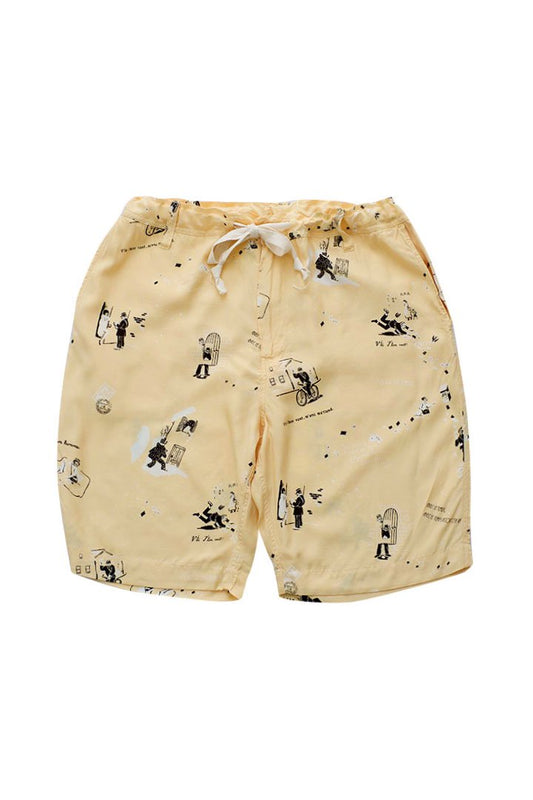 Porter Classic - ALOHA SHORTS - YELLOW