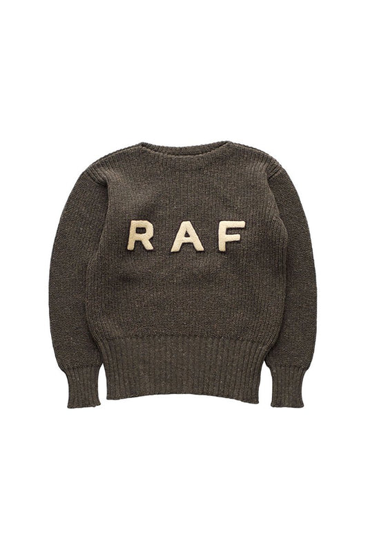 Nigel Cabourn - R.A.F SWEATER - DARK OLIVE