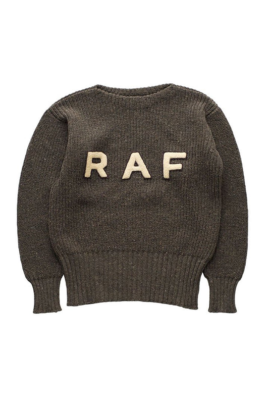 Nigel Cabourn - R.A.F SWEATER - DARK OLIVE