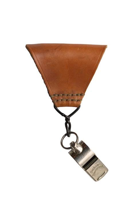 1960's FRENCH ARMY LEATHER KEY FOB