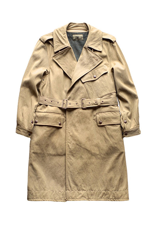 Nigel Cabourn - WW1 TRENCH COAT - KHAKI