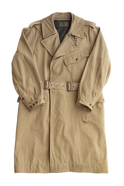 Nigel Cabourn - WW1 TRENCH COAT - KHAKI