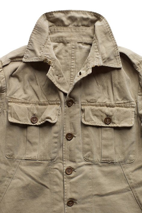 1940 BRITISH ARMY KHIKI DRILL JACKET