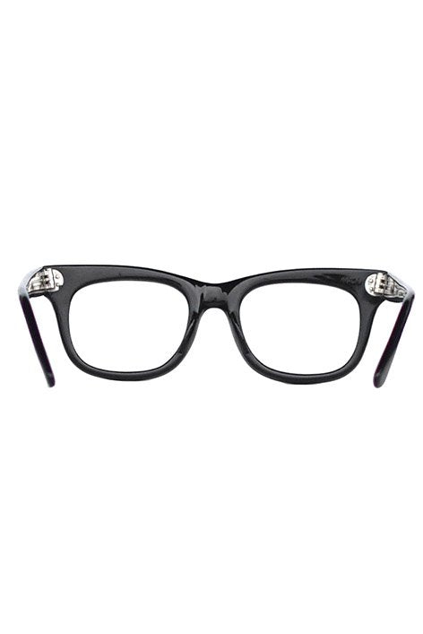 1960s BRITISH VINTAGE EYEWEAR - 2DOT BLACK - OPT-026