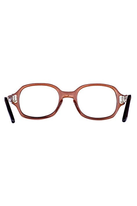 1970s USS MILITARY FRAME - BROWN SMOKE -  OPT-045