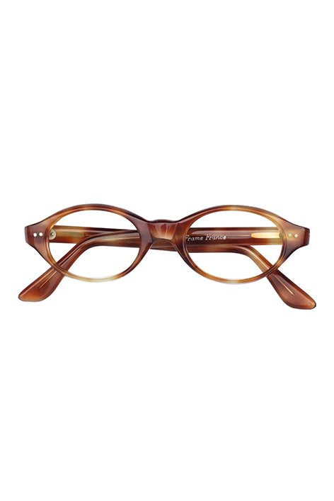 1960s FRANCE VINTAGE EYEWEAR -SELECTA HONEY AMBER - OPT-075