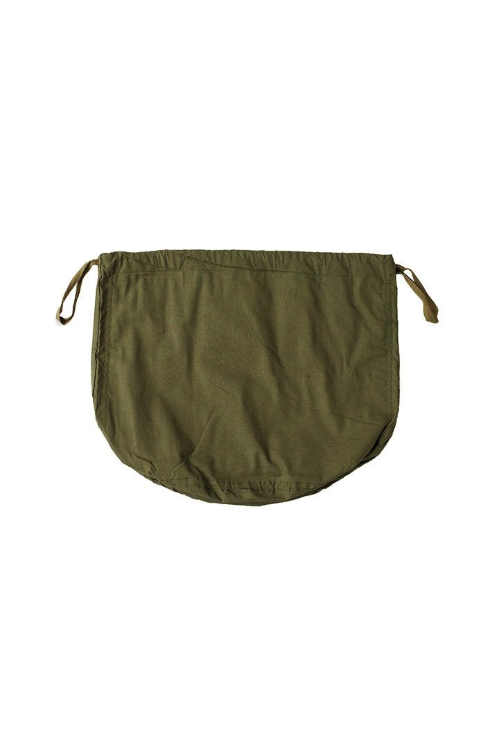 1950s DEAD STOCK FRENCH MILITARY DOUBLE POCKET SMALL BAG